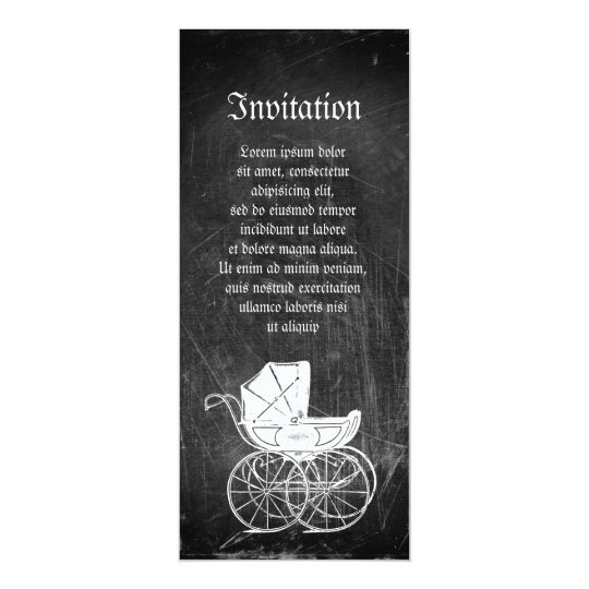 Gothic Baby Carriage Card