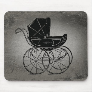 Gothic Baby Carriage Mouse Mat