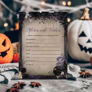 Gothic Baby is Brewing Advice and Wishes Game