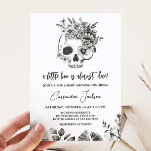 Gothic Baby Shower Invitation