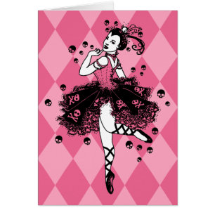 Gothic Ballerina in Pink