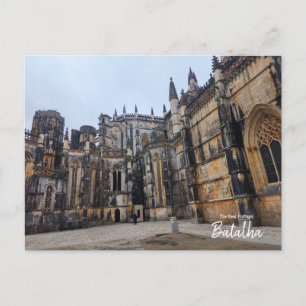 Gothic Batalha Monastery Portugal Postcard