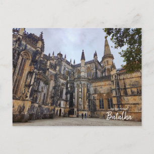 Gothic Batalha Monastery Portugal Postcard