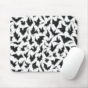 Gothic Bats Mouse Mat