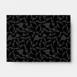 Gothic Bats Vampire Pattern Envelopes