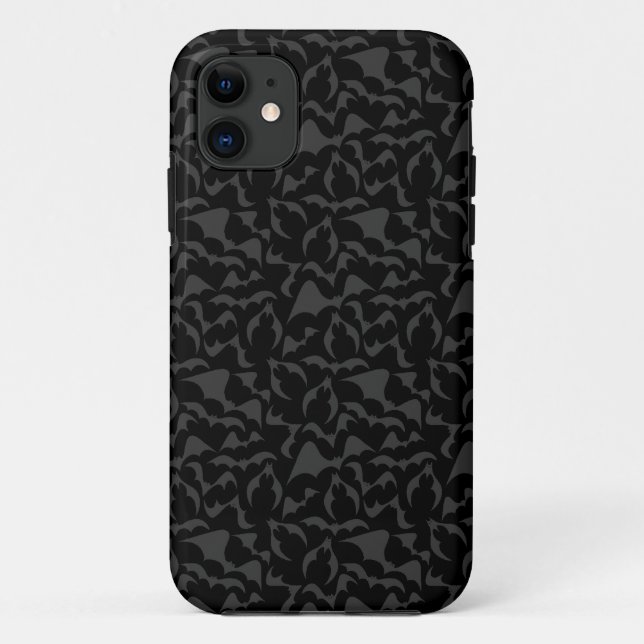 Gothic Bats Vampire Spells Case-Mate iPhone Case (Back)