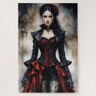 Gothic Beauty Jigsaw Puzzle