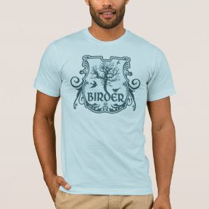Gothic Birder Shield T-Shirt