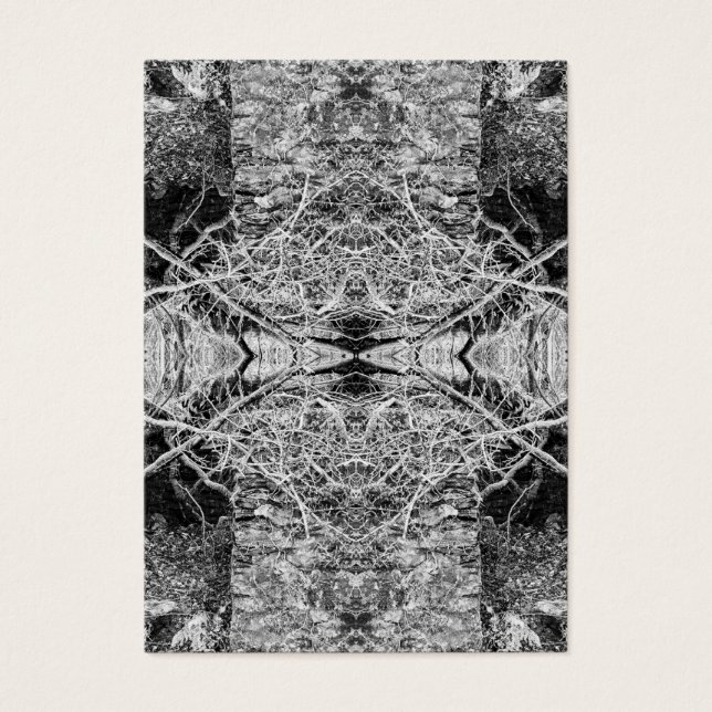 Gothic Black and White Pattern. (Front)