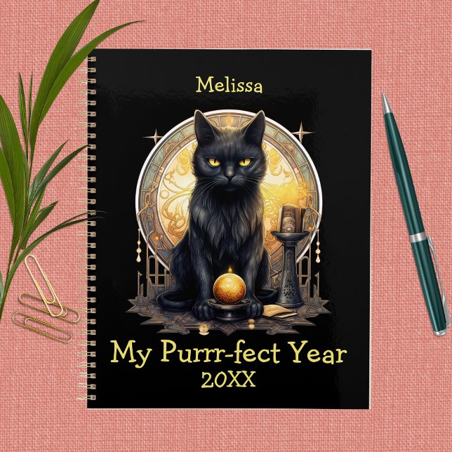 Gothic Black Cat  Planner (Creator Uploaded)