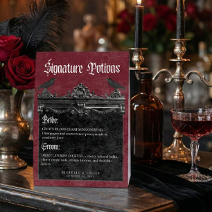 Gothic Black Raven Wine Darkly Ever After Drinks