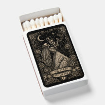 Gothic Black Spooky Tarot Wedding