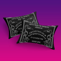 Gothic Black White Roses Talking Board