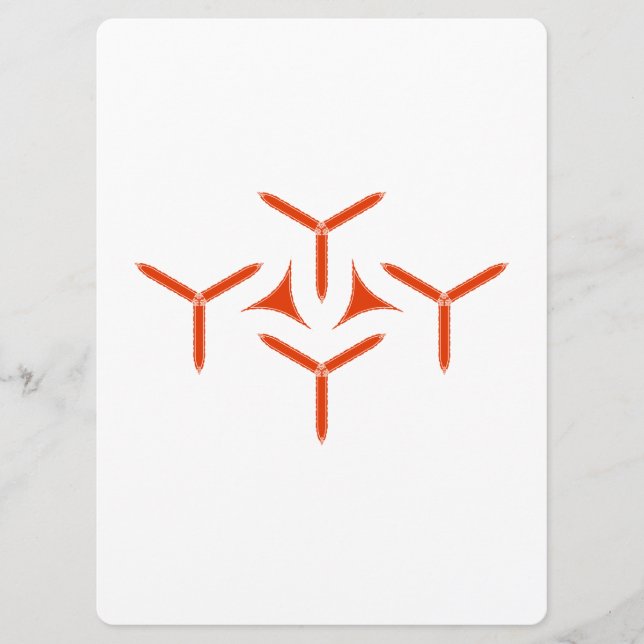 Gothic Blade Menu (Front)