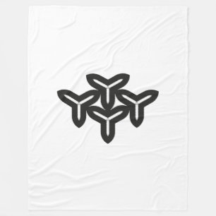 Gothic Blades Fleece Blanket