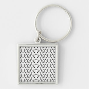 Gothic Blades Pattern Keychain