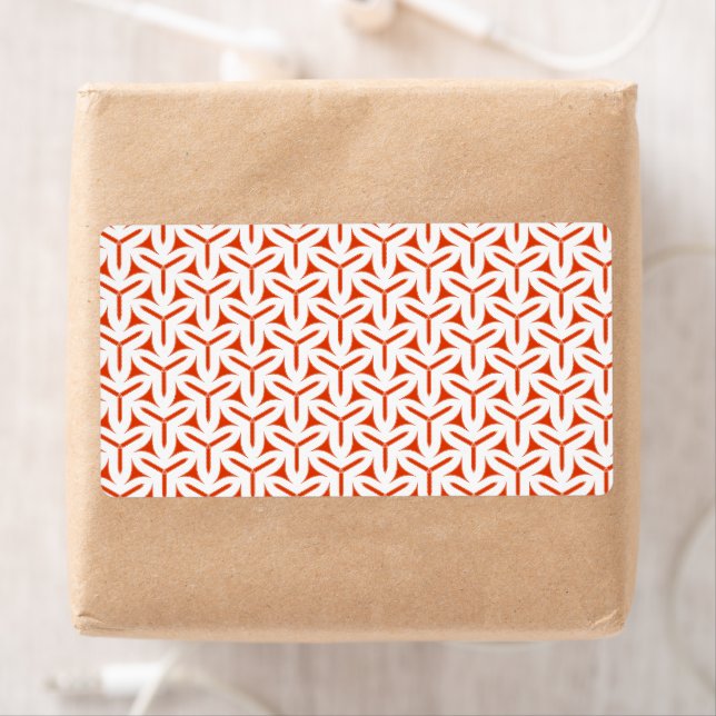 Gothic Blades Pattern Label (Insitu)