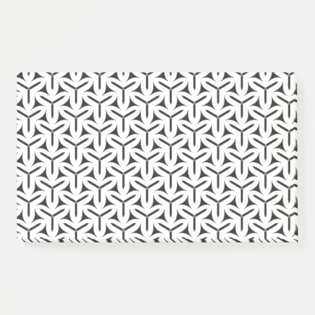 Gothic Blades Pattern Post-it Notes (Front)