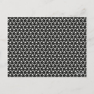 Gothic Blades Pattern Postcard