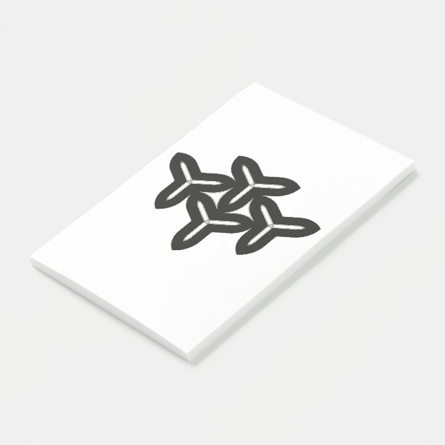 Gothic Blades Post-it Notes (Angled)
