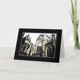 'Gothic' Blank Greeting Card
