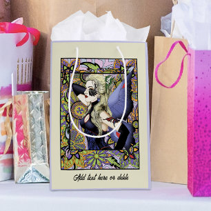 Gothic Blonde Fairy Art Nouveau Fantasy Elegance Medium Gift Bag