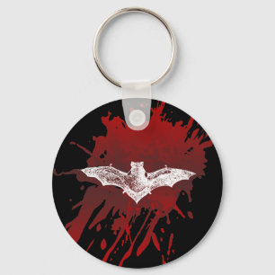 GOTHIC BLOODY BAT VAMPIRE KEY RING