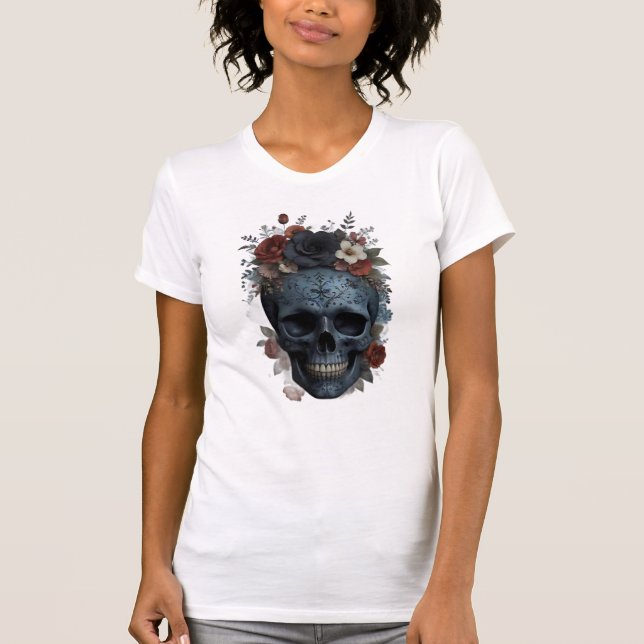 Gothic Bloom T-Shirt (Front)