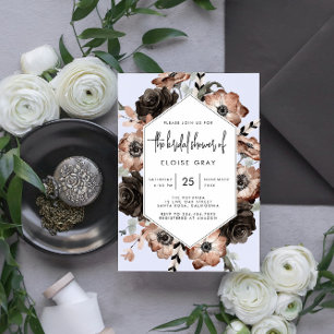 Gothic Boho Wedding Invitation
