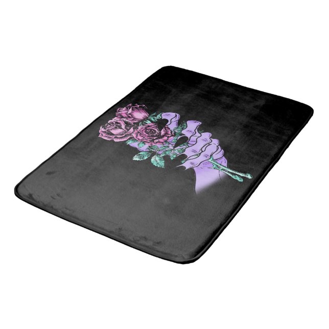 Gothic Bouquet Bath Mat (Angled)