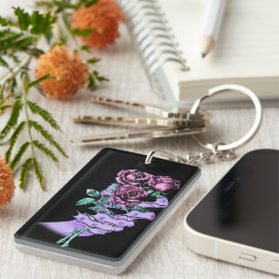 Gothic Bouquet Keychain