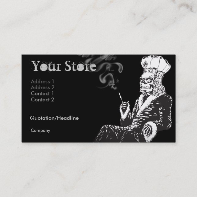 Gothic Business Card 3 (Front)