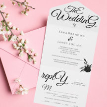 Gothic Calligraphy The Wedding