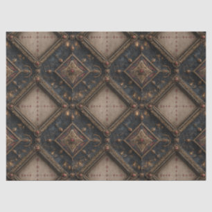Gothic Carved Woodwork Pattern (1) Tissue Paper