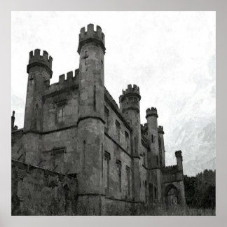 Gothic Castle Poster