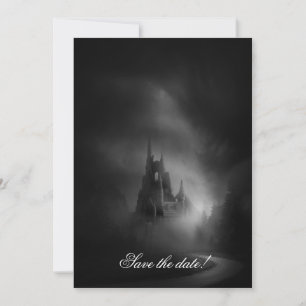 Gothic Castle Wedding Invitation