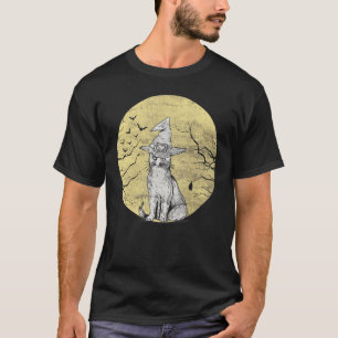 Gothic Cat Whisperer Pet Meow Kitty Kitten Hallowe T-Shirt