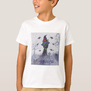 Gothic Cats Themes Design for kids  T-Shirt