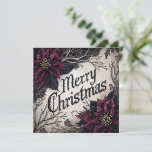 gothic christmas card