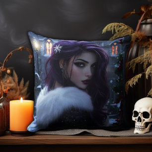 Gothic Christmas Cushion