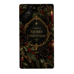 Gothic Christmas, Dark Romantic Victorian design