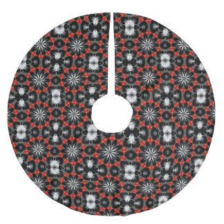 Gothic Christmas Design Brushed Polyester Tree Skirt