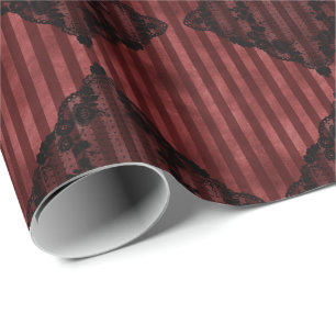 Gothic Christmas Holiday Wrapping Paper