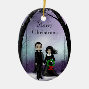 Gothic Christmas Ornament