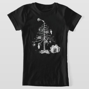 Gothic Christmas Tree T-Shirt