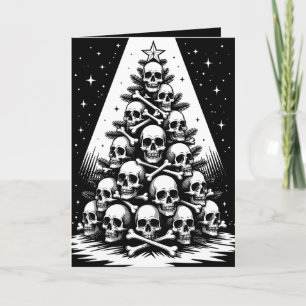 Gothic Christmas Tree V Card