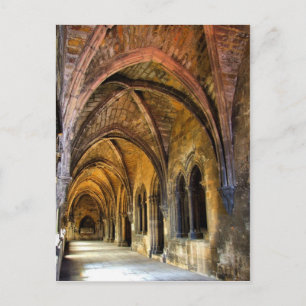 Gothic cloister of Lisbon cathedral Postcard