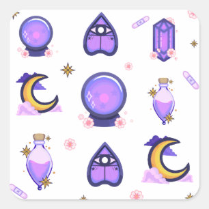 Gothic clutter sticker