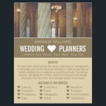 Gothic Columns, Wedding Event Planner Advertising Flyer<br><div class="desc">Gothic Columns,  Wedding Event Planner Advertising Flyer by The Business Card Store.</div>