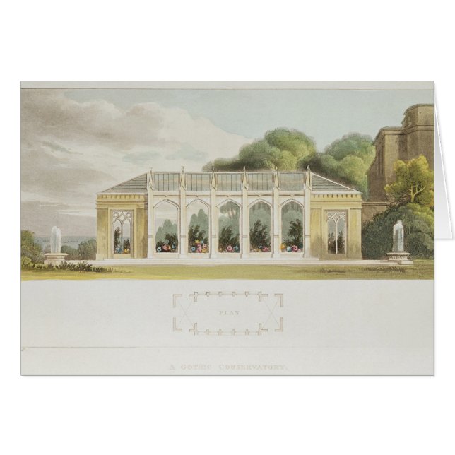 Gothic Conservatory, 1832 (Front Horizontal)
